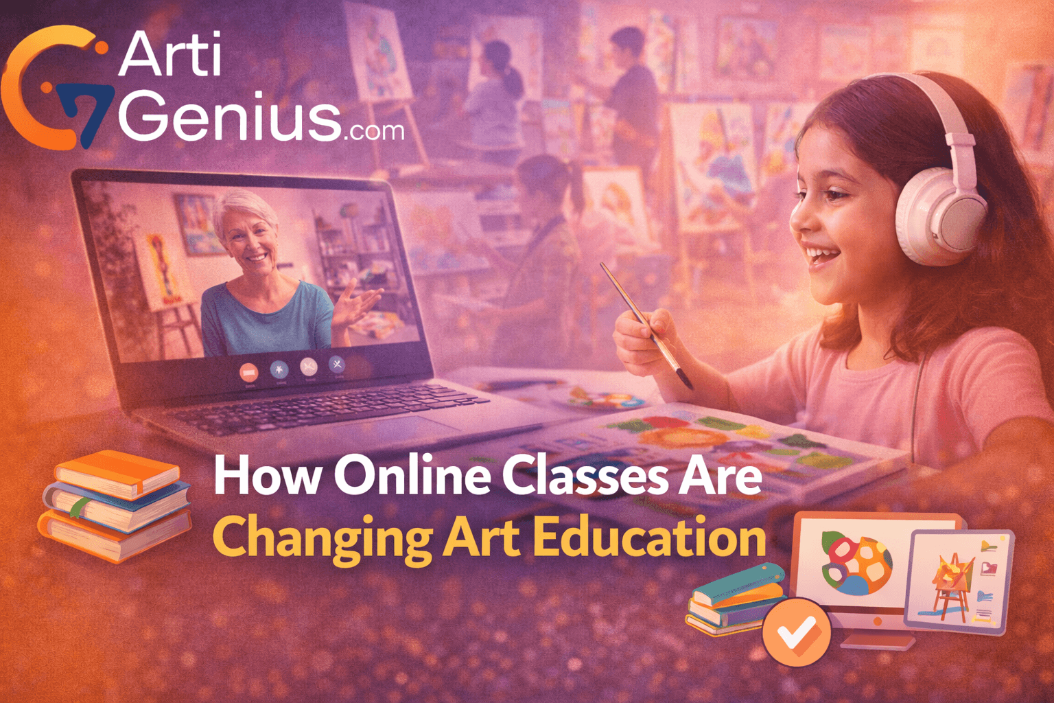 How Online Classes Are Changing Art Education